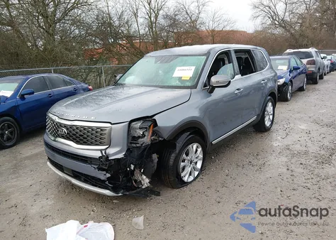 2020 Kia Telluride Lx z USA, uszkodzony, nr VIN 5XYP2DHC8LG013866